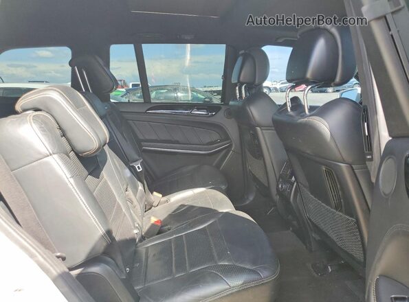 4JGDF7EE3GA670753 2016 MERCEDES-BENZ GL-CLASS Белый Вид задней части салона