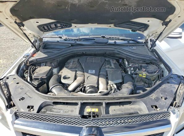 4JGDF7EE3GA670753 2016 MERCEDES-BENZ GL-CLASS Белый Вид подкапотного пространства
