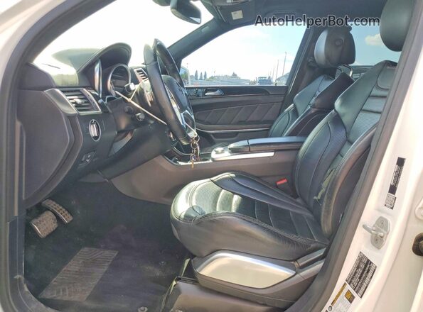 4JGDF7EE3GA670753 2016 MERCEDES-BENZ GL-CLASS Белый Вид салона спереди