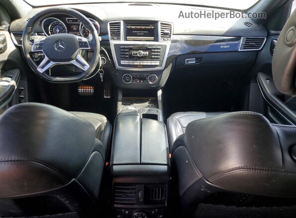 4JGDF7EE3GA670753 2016 MERCEDES-BENZ GL-CLASS Белый Вид панели приборов
