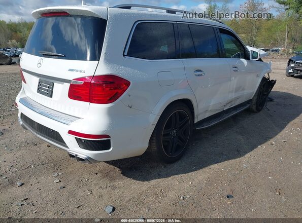 4JGDF7EE8GA667377 2016 MERCEDES-BENZ AMG White Tył prawy