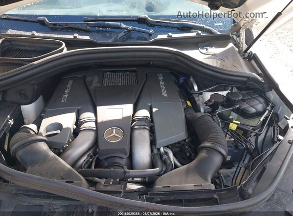 4JGDF7EE8GA667377 2016 MERCEDES-BENZ AMG White Widok z tyłu