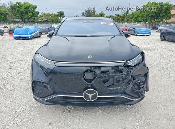 4JGDM2DB0RA032138 2024 MERCEDES-BENZ EQS Black Դիմացի տեսք