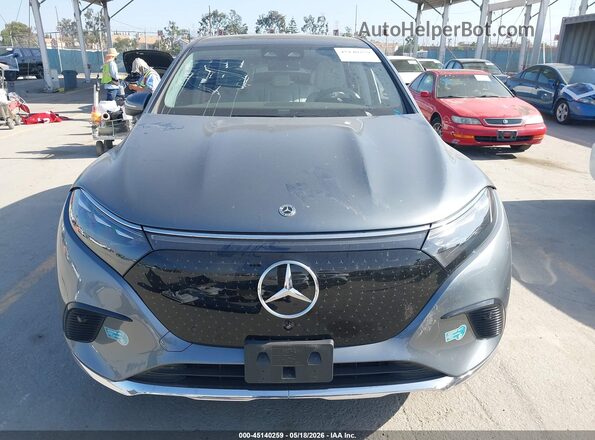 4JGDM2DB1PA022523 2023 MERCEDES-BENZ EQS 450+ SUV Gray Вид задньої частини салону