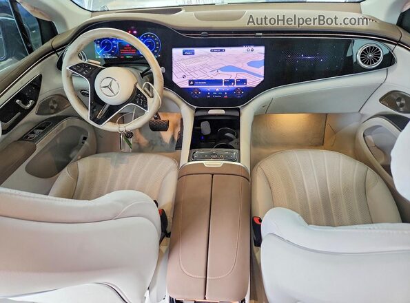 4JGDM2DB3RA032117 2024 MERCEDES-BENZ EQS Gray Dashboard view