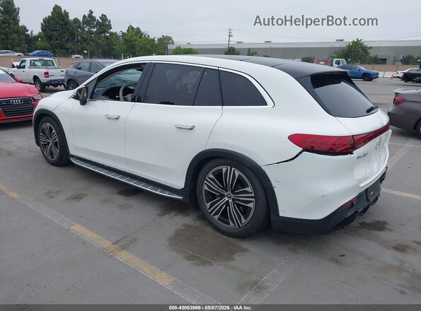4JGDM2DBXRA033958 2024 MERCEDES-BENZ EQS 450 SUV Белый Задняя левая четверть