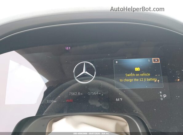 4JGDM2DBXRA033958 2024 MERCEDES-BENZ EQS 450 SUV Белый Вид задних сидений