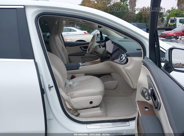 4JGDM2DBXRA033958 2024 MERCEDES-BENZ EQS 450 SUV Белый Вид салона спереди