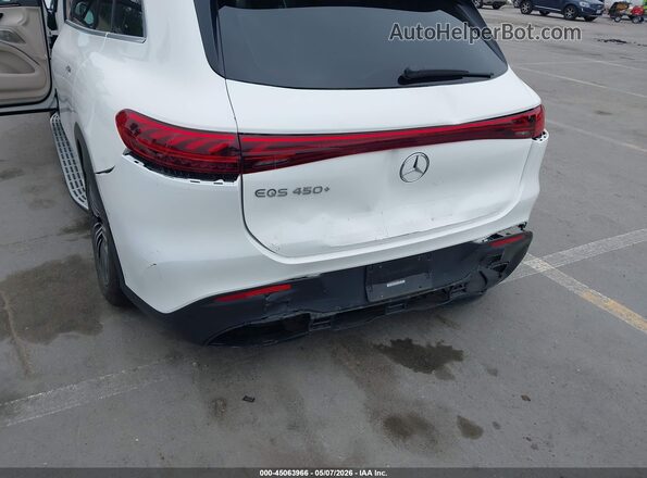 4JGDM2DBXRA033958 2024 MERCEDES-BENZ EQS 450 SUV Белый Вид спереди