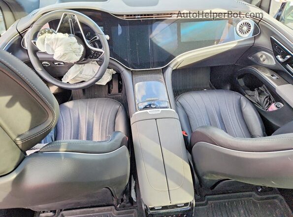 4JGDM4EB9PA022960 2025 MERCEDES-BENZ EQS Black წინა პანელის ხედი