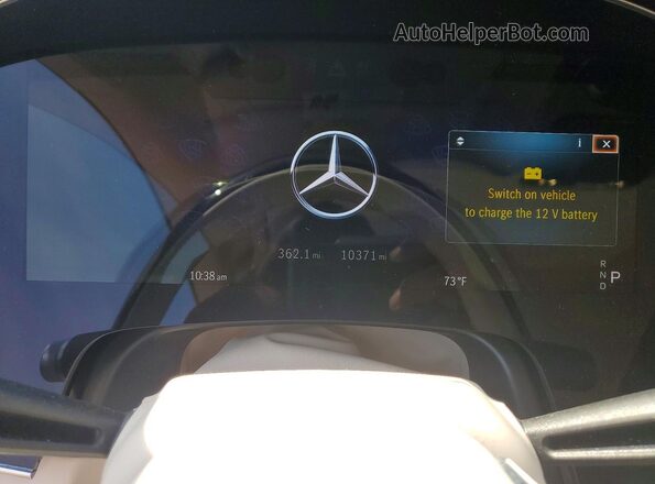 4JGDX5FB2SA039491 2025 MERCEDES-BENZ EQS Green ხელსაწყოთა პანელის ხედი