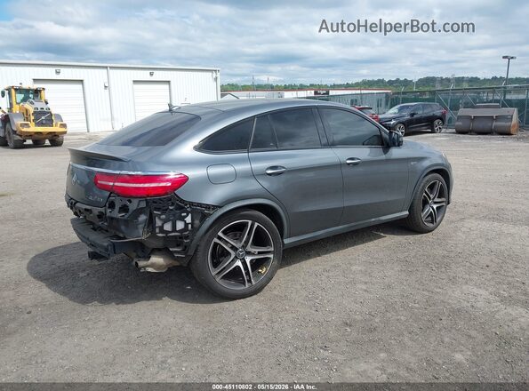 4JGED6EB1HA058742 2017 MERCEDES-BENZ AMG GLE 43 COUPE Серый Задняя правая четверть