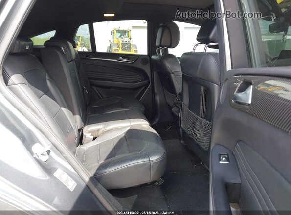 4JGED6EB1HA058742 2017 MERCEDES-BENZ AMG GLE 43 COUPE Серый Вид наклейки с VIN-кодом