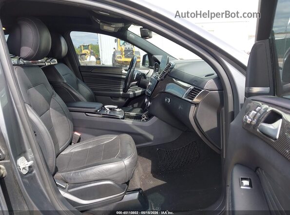 4JGED6EB1HA058742 2017 MERCEDES-BENZ AMG GLE 43 COUPE Серый Вид салона спереди