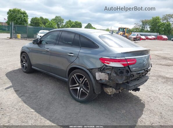 4JGED6EB1HA058742 2017 MERCEDES-BENZ AMG GLE 43 COUPE Серый Задняя левая четверть
