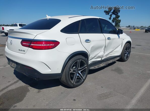 4JGED6EB2JA096020 2018 MERCEDES-BENZ AMG GLE 43 COUPE White უკანა მარჯვენა