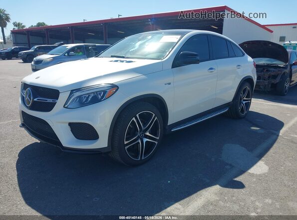 4JGED6EB2JA096020 2018 MERCEDES-BENZ AMG GLE 43 COUPE White წინა მარცხენა ხედი სამი მეოთხედიდან