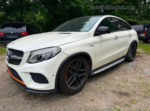 4JGED6EB2KA147842 2019 MERCEDES-BENZ GLE White Задня ліва чверть