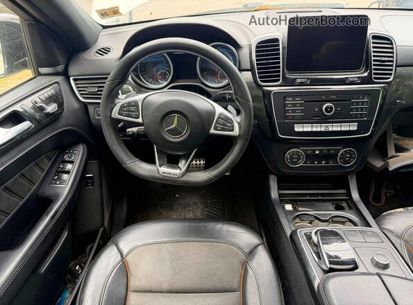 4JGED6EB2KA147842 2019 MERCEDES-BENZ GLE White Вид щитка приладів