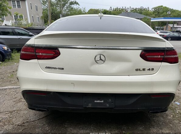 4JGED6EB2KA147842 2019 MERCEDES-BENZ AMG GLE 43 COUPE White წინა ხედი