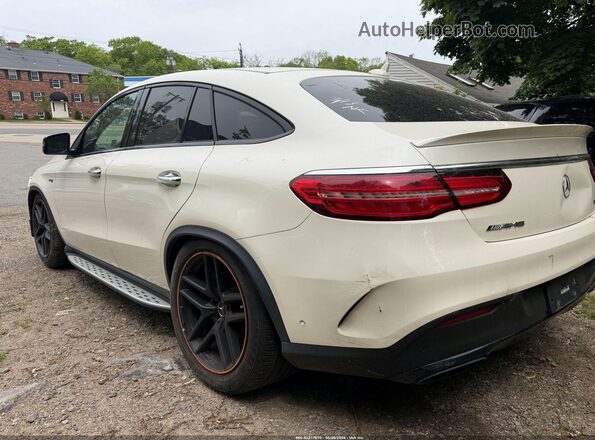 4JGED6EB2KA147842 2019 MERCEDES-BENZ AMG GLE 43 COUPE White უკანა მარცხენა