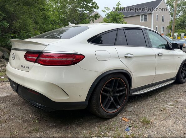 4JGED6EB2KA147842 2019 MERCEDES-BENZ AMG GLE 43 COUPE White უკანა მარჯვენა