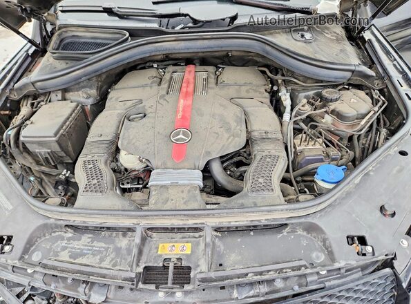 4JGED6EB2KA153835 2019 MERCEDES-BENZ GLE Черный Вид подкапотного пространства