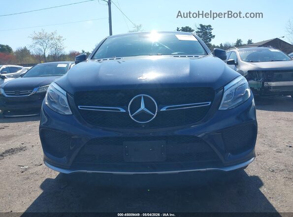 4JGED6EB4GA019450 2016 MERCEDES-BENZ GLE 450 AMG COUPE Blue Вид щитка приладів