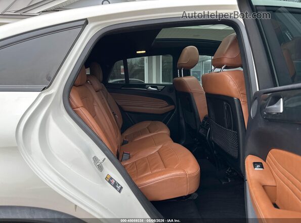 4JGED6EB4GA043554 2016 MERCEDES-BENZ GLE 450 AMG COUPE White Вид наклейки з VIN-кодом