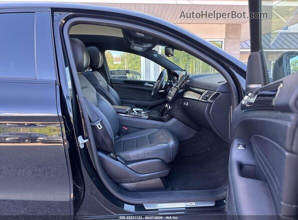 4JGED6EB4JA094463 2018 MERCEDES-BENZ AMG GLE 43 COUPE Black Front interior view