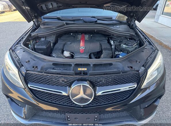 4JGED6EB4JA094463 2018 MERCEDES-BENZ AMG GLE 43 COUPE Black Rear view