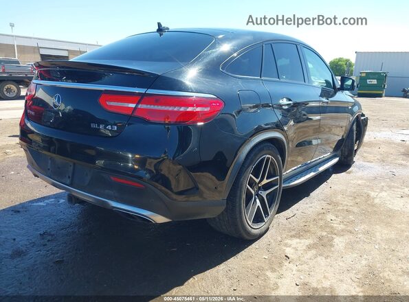 4JGED6EB4JA116607 2018 MERCEDES-BENZ AMG GLE 43 COUPE Black უკანა მარჯვენა