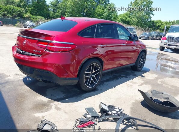 4JGED6EB5HA075060 2017 MERCEDES-BENZ AMG GLE 43 COUPE Красный Задняя правая четверть