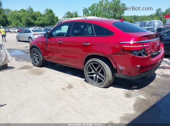 4JGED6EB5HA075060 2017 MERCEDES-BENZ AMG GLE 43 COUPE Красный Задняя левая четверть