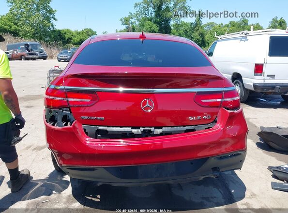 4JGED6EB5HA075060 2017 MERCEDES-BENZ AMG GLE 43 COUPE Красный 