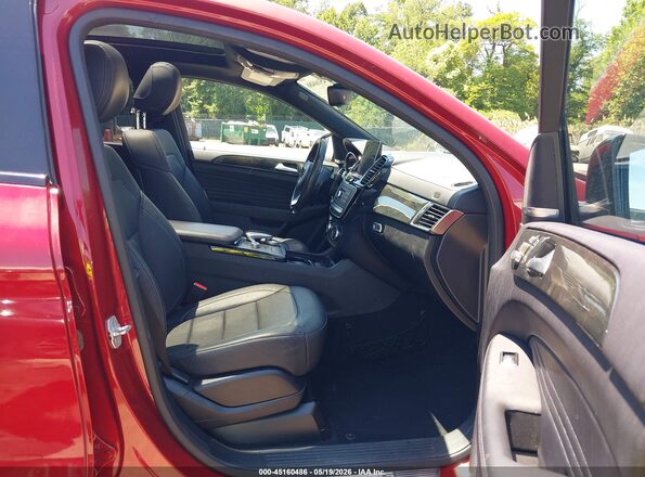 4JGED6EB5HA075060 2017 MERCEDES-BENZ AMG GLE 43 COUPE Красный Вид салона спереди