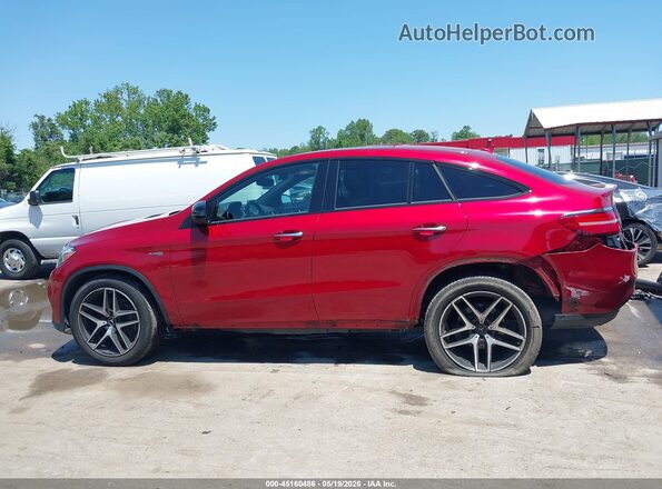4JGED6EB5HA075060 2017 MERCEDES-BENZ AMG GLE 43 COUPE Красный 