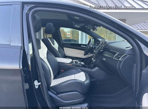 4JGED6EB6GA025301 2016 MERCEDES-BENZ GLE 450 AMG COUPE Black Սալոնի դիմացի տեսք