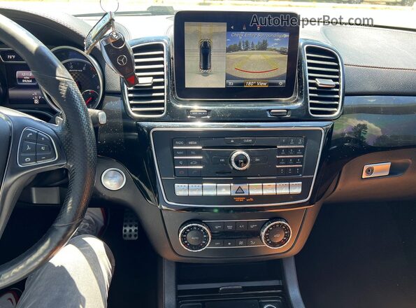 4JGED6EB6KA126556 2019 MERCEDES-BENZ GLE Black Rear seats view