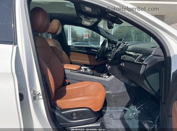4JGED6EB6KA142806 2019 MERCEDES-BENZ AMG GLE 43 COUPE White წინა სალონის ხედი