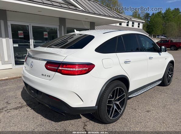 4JGED6EB6KA142806 2019 MERCEDES-BENZ AMG GLE 43 COUPE White უკანა მარჯვენა
