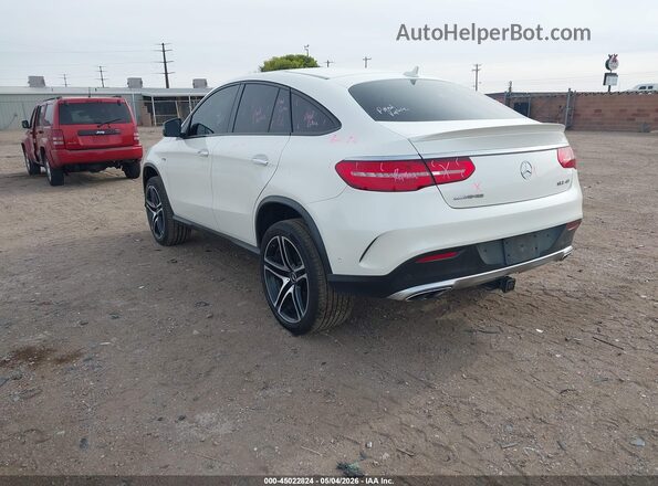 4JGED6EB7HA082902 2017 MERCEDES-BENZ AMG GLE 43 COUPE White Задня ліва чверть