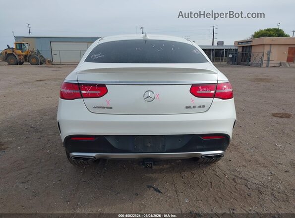 4JGED6EB7HA082902 2017 MERCEDES-BENZ AMG GLE 43 COUPE White 