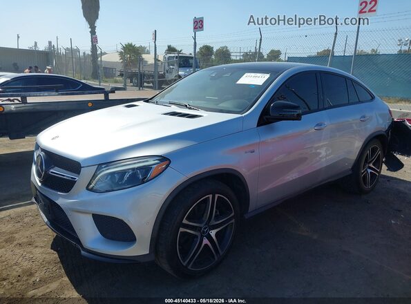 4JGED6EB7KA147447 2019 MERCEDES-BENZ AMG GLE 43 COUPE Серебряный Передняя левая четверть