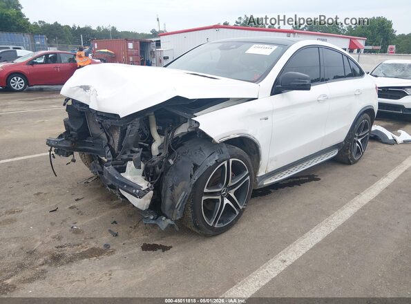 4JGED6EB8HA080169 2017 MERCEDES-BENZ AMG GLE 43 COUPE White Przód lewy