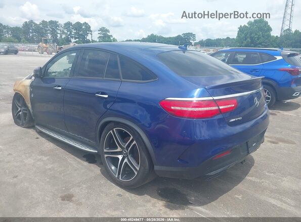 4JGED6EB9KA149586 2019 MERCEDES-BENZ AMG GLE 43 COUPE Blue Задня ліва чверть
