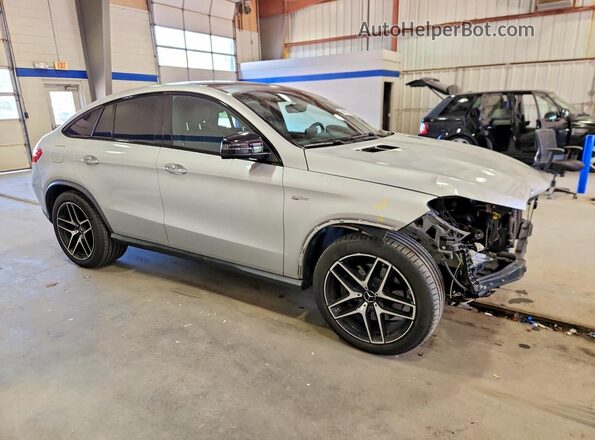 4JGED6EBXHA055788 2017 MERCEDES-BENZ GLE Silver Delantero derecho