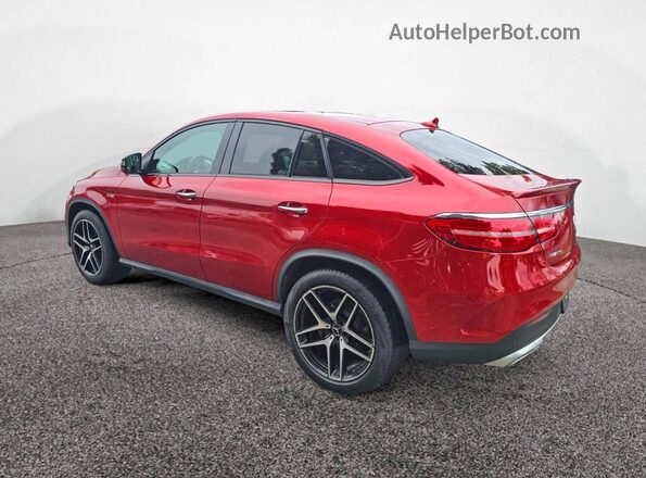 4JGED6EBXKA148883 2019 MERCEDES-BENZ GLE Red უკანა მარჯვენა