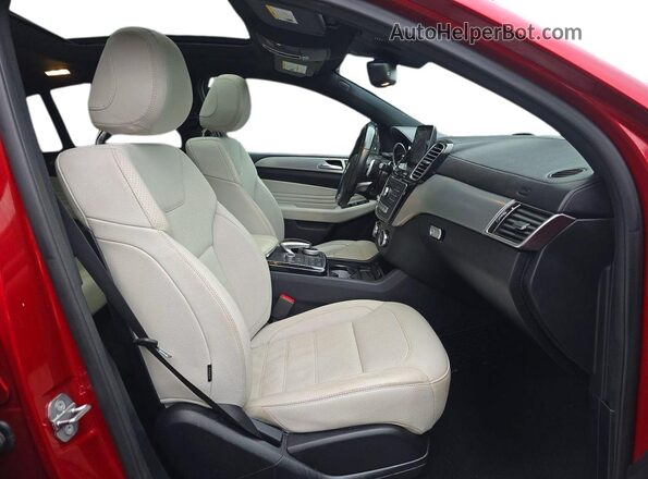 4JGED6EBXKA148883 2019 MERCEDES-BENZ GLE Red წინა ხედი