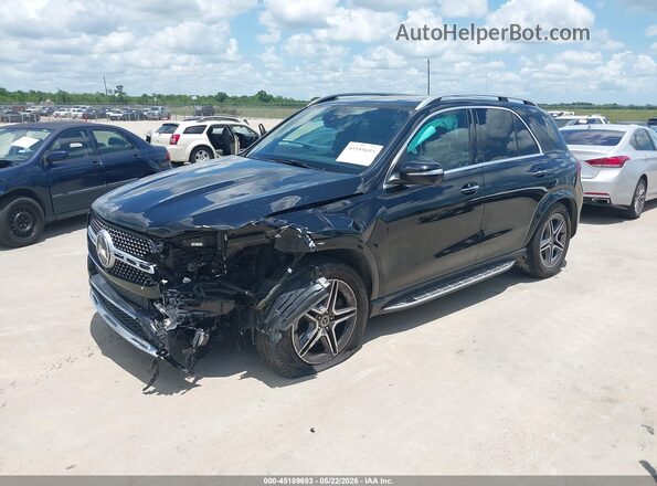 4JGFB4FB0RB065321 2024 MERCEDES-BENZ GLE 350 Black Առջևի ձախ երեք քառորդ տեսարան